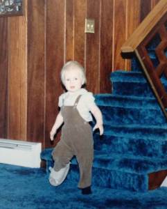 I just walked down these stairs with two different sized feet... no big deal.