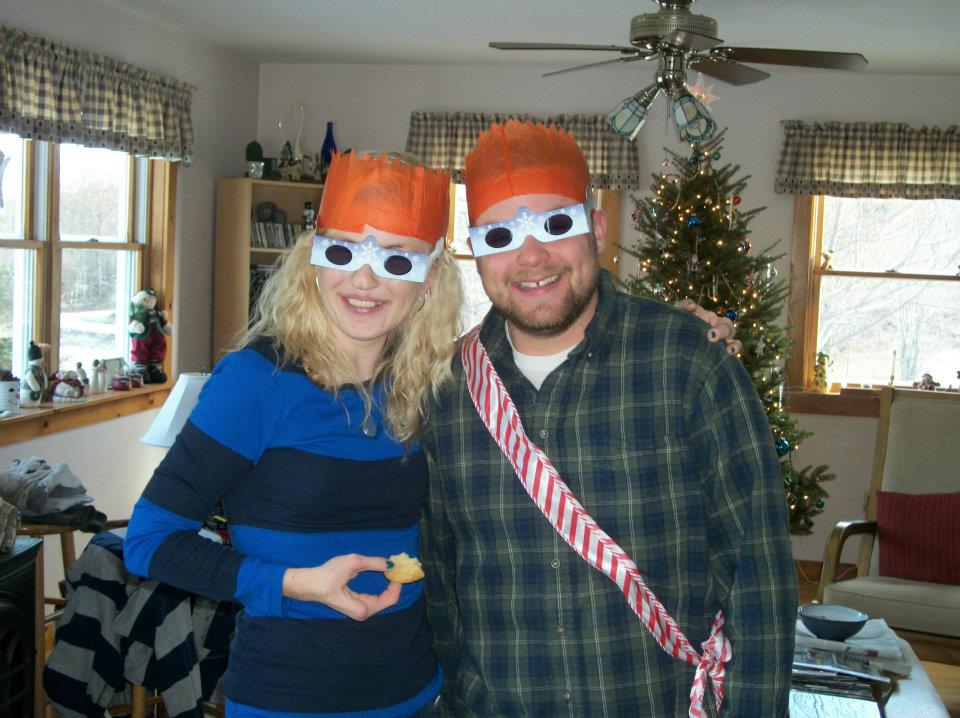 Never too old to be cheeseballs!